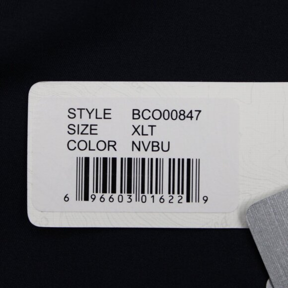 Cutter & Buck CB Windtec Jacket NWT Mens XLT Blue Astute Convertible Golf Coat - Picture 7 of 16